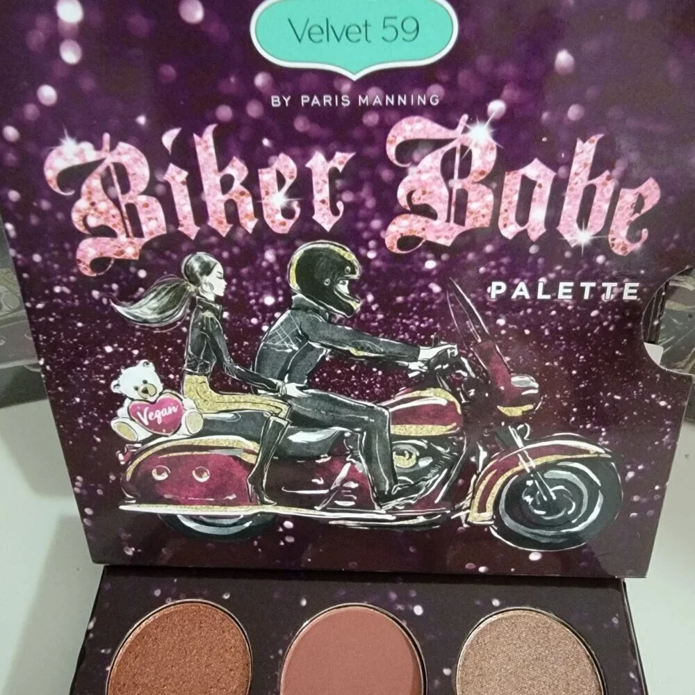 Paris Manning Velvet 59 Biker Babe Eyeshadow Contour Palette Perfect Gift